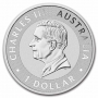 2025 1 oz Australian Silver Kangaroo Coin - Gem BU