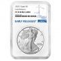 2025-S 1 oz Proof American Silver Eagle Coin - NGC PF-70 Early Release 