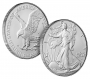 2025-W 1 oz Burnished American Silver Eagle Coin - Gem BU (w/ Box & COA)