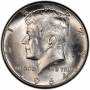 1964-D 90% Silver Kennedy Half Dollar Coin - Choice BU