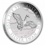 2026 1 oz Australian Silver Swan Coin - 10th Anniversary Privy - Gem BU 