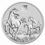 2026 1 oz Australia Silver Lunar Horse (Series III) - Gem BU