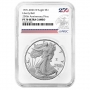 2026-W 1 oz Proof American Silver Eagle Coin - Dual Date 250th Anniversary Privy - NGC PF-70 Ultra Cameo - 250th Anniversary Eagle Label
