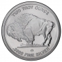 2 oz Silver Round - Buffalo Design