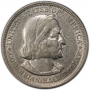 1893 Columbian Exposition Commemorative Silver Half Dollar Coin - XF