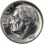 1962 Roosevelt Silver Dime Coin - Choice BU