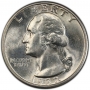 1932-D Washington Silver Quarter Coin - Choice BU