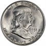 1951-D Franklin Silver Half Dollar Coin - Choice BU