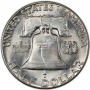 1952 Franklin Silver Half Dollar Coin - Choice BU