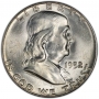 1952 Franklin Silver Half Dollar Coin - Choice BU
