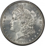 1878 7 Tail Feather Morgan Silver Dollar Coin - BU