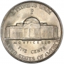 1945-P Jefferson War Nickel Silver Coin - Choice Uncirculated