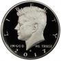 2017-S Kennedy Proof Half Dollar Coin - Choice PF