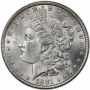 1881 Morgan Silver Dollar Coin - BU