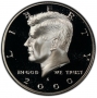 2000-S 90% Silver Kennedy Proof Half Dollar Coin - Choice PF