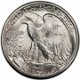 1946-D Walking Liberty Silver Half Dollar Coin - BU