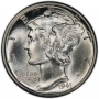 1941-D Mercury Silver Dime Coin - Choice BU