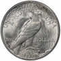 1935-S Peace Silver Dollar Coin - Brilliant Uncirculated (BU)