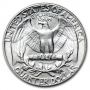 1939 Washington Silver Quarter Coin - Choice BU