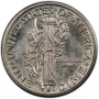1916 Mercury Silver Dime Coin - Choice BU