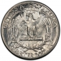 1935 Washington Silver Quarter Coin - Choice BU