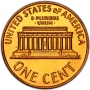 1962 Lincoln Memorial Proof Cent Coin - Choice Proof Red