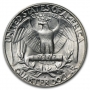 1963-D Washington Silver Quarter Coin - Choice BU