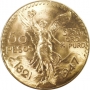 Mexican 50 Pesos Gold Coin - Random Date - BU