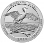 2018-P 5 oz Burnished Cumberland Island ATB Silver Coin (w/ Box & COA)
