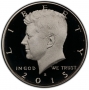 2015-S Kennedy Proof Half Dollar Coin - Choice PF