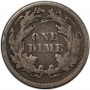 1800's Seated Liberty Silver Dime Coin - Random Dates - Fine