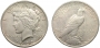 Peace Silver Dollars - VG-XF Condition