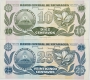 Vintage 1991 Nicaraguan Banknotes - 10 and 25 Centavos - Crisp Uncirculated