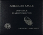 2012-W American Proof Silver Eagle Box & COA (NO Coin) 