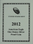 2012-W American Proof Silver Eagle Box & COA (NO Coin) 