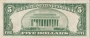 1934 $5.00 U.S. Note - Green Seal - Extremely Fine