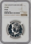 1964 90% Silver Proof Kennedy Half Dollar Coin - Accent Hair DDO - NGC PF-66 VP-003