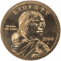 2000-P Sacagawea Golden Dollar Coin - Proof Like - Choice BU