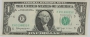 1963B $1.00 Federal Reserve Note - Barr Note - Crisp Uncirculated