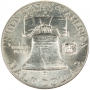 1948-D Franklin Silver Half Dollar Coin - BU