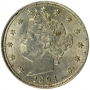 1894 Liberty Head V Nickel Coin - Borderline Uncirculated