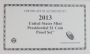 2013 U.S. Presidential Dollar Proof Coin Set