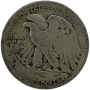 1916-D Walking Liberty Silver Half Dollar Coin - Good