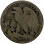 1919-D Walking Liberty Silver Half Dollar Coin - Good