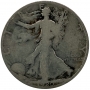 1920-D Walking Liberty Silver Half Dollar Coin - Very Good
