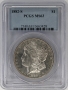 1882-S Morgan Silver Dollar Coin PCGS MS-63 - Choice and White!