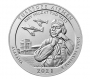 2021-P 5 oz Burnished Tuskegee Airmen National Historic Site ATB Silver Coin (w/ Box & COA)