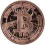1 oz Copper Round - Bitcoin Design