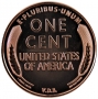 1 oz Copper Round - 1909-S VDB Lincoln Cent Design