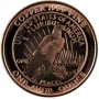 1 oz Copper Round - 1921 Peace Dollar Design